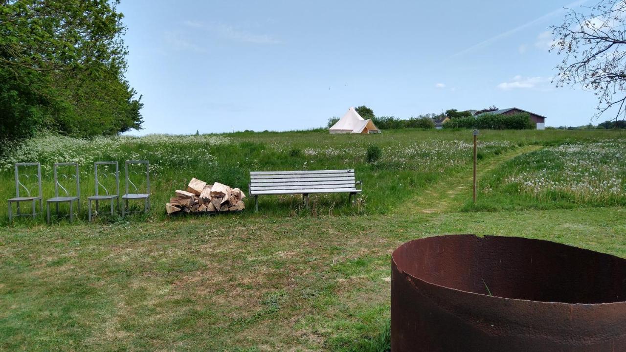 Cosy Farmhouse Glamping Stege Exterior foto